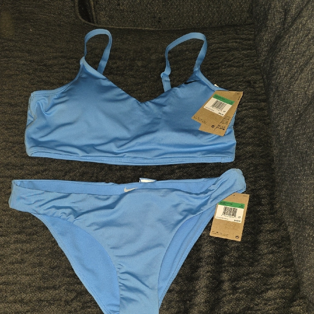 Nike Vibrant Blue Bikini Set